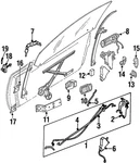 Genuine Nissan Striker 80570-91L0A. Fixed Price $68.71.