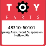 48310-60101 Toyota Spring Assy, Front Suspension Hollow, Rh 4831060101, New Genu. Fixed Price $74.65.