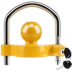 Universal Adjustable Heavy Duty Trailer Coupler Hitch Lock Towing Security Ball. Fixed Price $16.99.