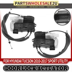 2X Front Left & Right Door Lock Actuator For Hyundai Tucson 2011-2015 813102S000. Fixed Price $72.38.