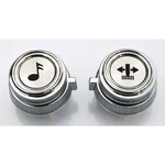 0850-670 Key Parts Radio Control Knobs Set Of 2 For Chevy Sierra Pickup Pair. Fixed Price $41.44.