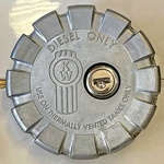 Fuel Stolen ? Get New Set Of 2 Kenworth Logo Locking Caps W/ 4 Keys. Fixed Price $175.00.