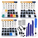 Gooacc 1315PCS Retainer Clips Interior One Size, 1220PCS + 95REMOVER. Fixed Price $57.64.