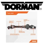 Dorman Lower Steering Shaft For 2001-2004 Dodge Dakota Gear Re. Fixed Price $165.78.