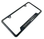 Range Rover Land Logo Black Finish Steel License Plate Frame Genuine New. Fixed Price $29.95.