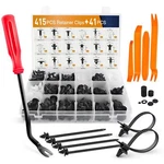 Gooacc 415 Pcs Car Retainer Clips & Fastener Remover - 18 Most Popular Sizes. Fixed Price $19.78.