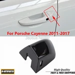 Black Door Handle Lock Cylinder Cover Left For Porsche Cayenne 2011 - 2017 Us. Fixed Price $12.21.
