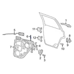 For Dodge Durango 2011-2018 68092216AB Rear Right Door Lock Knob. Fixed Price $20.49.