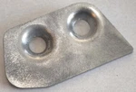 Nos 1959 Ford Left Front/rear Door Lock Striker Auxiliary Plate, Mercury & Edsel. Fixed Price $14.00.
