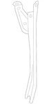 Genuine Lexus Latch Support 53208-33060. Fixed Price $77.95.
