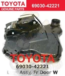 Toyota Genuine Lexus LX570 Land Cruiser Lock Assy, Fr Door W 69030-42221. Fixed Price $167.29.