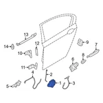 For Bmw M5 2013-2016 51215A36E17 Front Left Door Latch Assembly. Fixed Price $755.08.