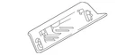 Genuine Land-rover Latch Cover LR172642. Fixed Price $25.97.