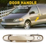 Door Handle Front Exterior Left Driver For Side 98-03 Toyota Sienna Beige Auxito. Fixed Price $13.99.