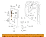 Gm Oem 96-24 Express 1500 Back Door Lock Hardware-control Rod 15886615. Fixed Price $86.31.