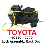 New Toyota Genuine 2015-2018 RAV4 Lock Assembly, Back Door 69350-42070. Fixed Price $150.99.