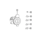 Genuine Mopar Door Lock Assembly Cylinder 68683355AA. Fixed Price $32.81.