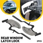 Pair Rear Window Latch Gray Left+right 62910-34012 For Toyota Tacoma Hilux. Fixed Price $20.89.