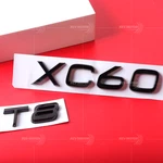 Black XC60 + T8 For Volvo Rear Trunk Nameplate Emblem Badge Letters Number. Fixed Price $36.92.