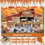 Rough Collie Dog Floor Mat Personalize Anti-slip Pet Indoor Outdoor Nwt. Fixed Price $44.99.