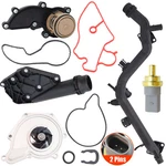 Water Pump+thermostat+pipe+thermal Switch+gasket For 2009-2012 Audi Q5 3.2L V6. Fixed Price $163.11.