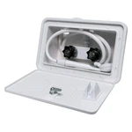 Valterra Catalina Plastic White Exterior Shower Box Hose. Fixed Price $46.35.