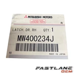 2016-2016 Mitsubishi Outlander/sport Right Door Latch New Oem MW400234J. Fixed Price $40.85.
