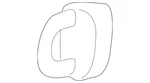 Genuine Ford Door Lock Striker Plate Spacer F2UZ-15265A04-B. Fixed Price $14.18.