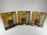 Bolt 7018518 2" Padlock Strattec For Late Model Gm Vehicles / Lot Of 3. Fixed Price $60.00.