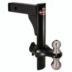 Trimax Locks - Wyers Products TRZ12PB 12" Black Powder Coat Drop Hitch. Fixed Price $253.70.