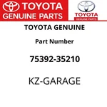 Toyota Genuine Retainer Outside Mo 75392-35210 New. Fixed Price $25.76.