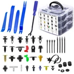 860PCS Car Retainer Bumper Clips And Fastener Remover Kit 25 One Size, Blue. Fixed Price $31.21.