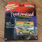 Johnny Lightning Street Freaks Kustomized 1957 Chevy Corvette Hard Top #18 Green. Fixed Price $14.99.