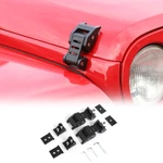 2X Metal Hood Latch Catch Lock Cover Buckle For 2007+ Jeep Wrangler Jku Black. Fixed Price $39.99.