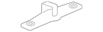 Genuine Volkswagen Lift-gate Lock Striker Plate 8V0-827-507-H. Fixed Price $69.28.