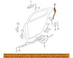 Chrysler Oem 99-00 300M Rear Door Hardware-lock Knob LE93LAZAF. Fixed Price $39.87.