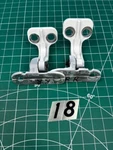 2009-15 Jaguar Xf Rear Right Door Upper & Lower Hinges Oem. Fixed Price $25.99.