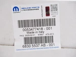 Genuine Oem Mopar Ram 68305537AB Intelligent Power Distribution Center. Fixed Price $349.19.
