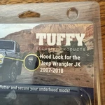 Tuffy Hood Lock Jeep Wrangler Jk 2007-2018 Security Open Box. Fixed Price $28.28.