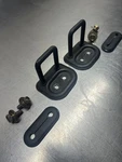 92-95 Honda Civic Hatchback Rear Seat Fold Latch Striker Bracket W/ Hardware. Fixed Price $35.00.