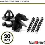 20X Hood-release Cable Clamp Retainer Clips For Toyota Lexus Scion 10 Mm Nylon. Fixed Price $11.49.