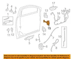 Gm Oem 16-20 Envision Front Lock Hardware-door Check 23368517. Fixed Price $49.10.