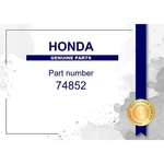 Genuine Honda Snap Part No. 74852-SDA-A21 (74852SDAA21). Fixed Price $24.78.