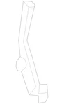 Genuine Mercedes-benz Lock Lever 906-760-13-40. Fixed Price $21.37.