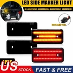 For 2002-2014 Mercedes G550 G63 W463 Smoke Led Front + Rear Side Marker Lights. Fixed Price $39.89.