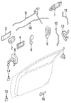 Nissan Genuine Maxima Lh Front Door Lock Actuator Motor 80553-8990B. Fixed Price $95.03.