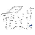 For Audi S8 2007-2009 Rear Deck Lid Latch. Fixed Price $273.64.