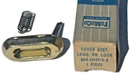 Nos 1959 Ford 500 Trunk Keyhole Cover Gold Number '0' B9A-6343516-A. Fixed Price $499.99.
