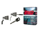 Door Lock Kit With 2 Keys Chrome Finish Bwd DLK596L/STANDARD DL140T. Fixed Price $23.95.