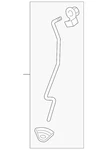 Genuine Honda Door Lock Operating Rod 72613-T7A-305. Fixed Price $38.58.